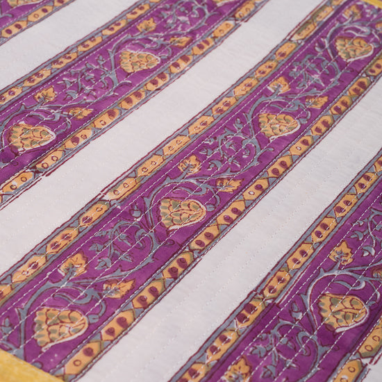 Set de table et Serviette Purple Sunflower