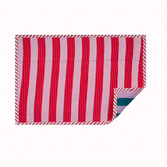 Set de table et Serviette Turquoise Grenadine