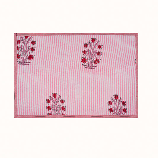 Set de table et Serviette Salmon Pink