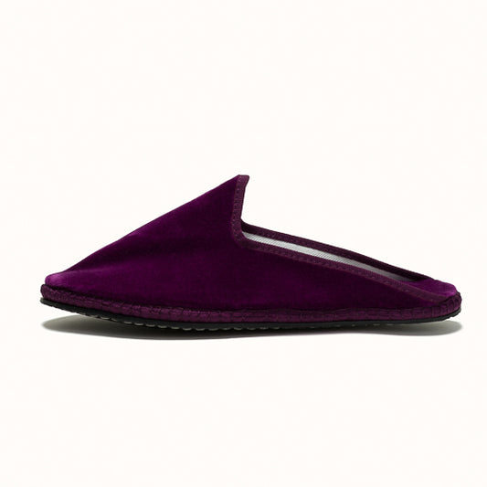 Babouches Aubergine