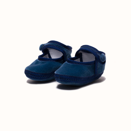 Blue jeans velvet baby