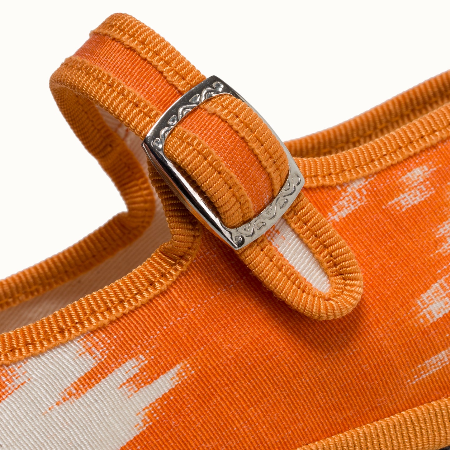 Little Bambina Ikat Orange Mandarine