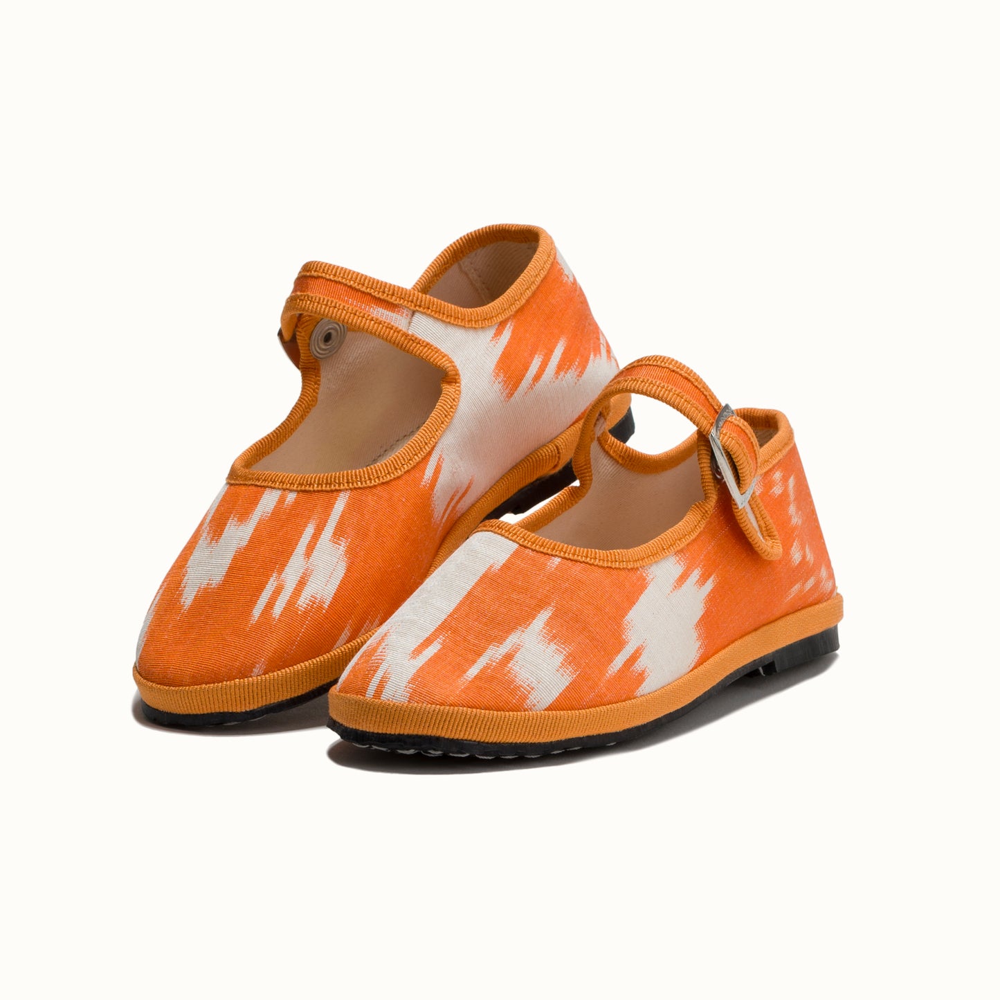 Little Bambina Ikat Orange Mandarine