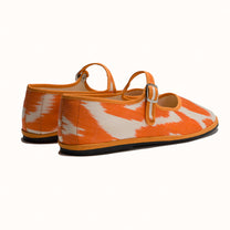 Bambina Ikat Orange Mandarine