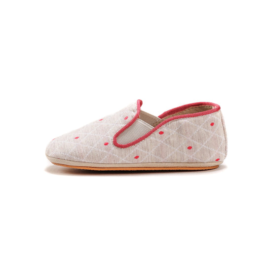 La Pantoufle corail Arlequin